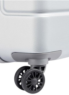 DELSEY Lagos 4 Double Wheels Hard Medium Trolley Case Size 66 CM / 26 Inch Silver  - Image 5