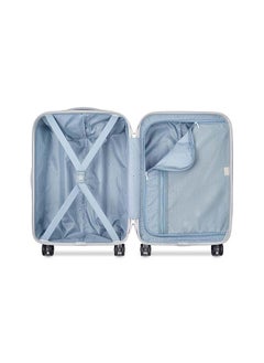 DELSEY Lagos 4 Double Wheels Hard Medium Trolley Case Size 66 CM / 26 Inch Silver  - Image 3