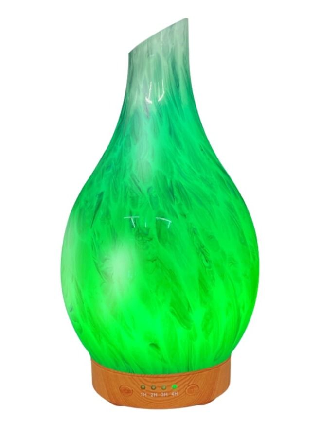 Enchanting 3D Glass Aromatherapy Diffuser  Elevate Your Senses and Surroundings with Tranquil Bliss (Brown Base)  - Image 1