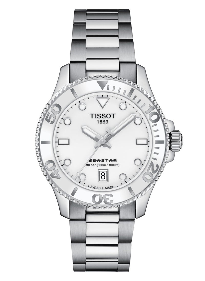 TISSOT TISSOT Seastar 1000 Quartz Watch for Women 36mm T120.210.11.011.00  - Image 1