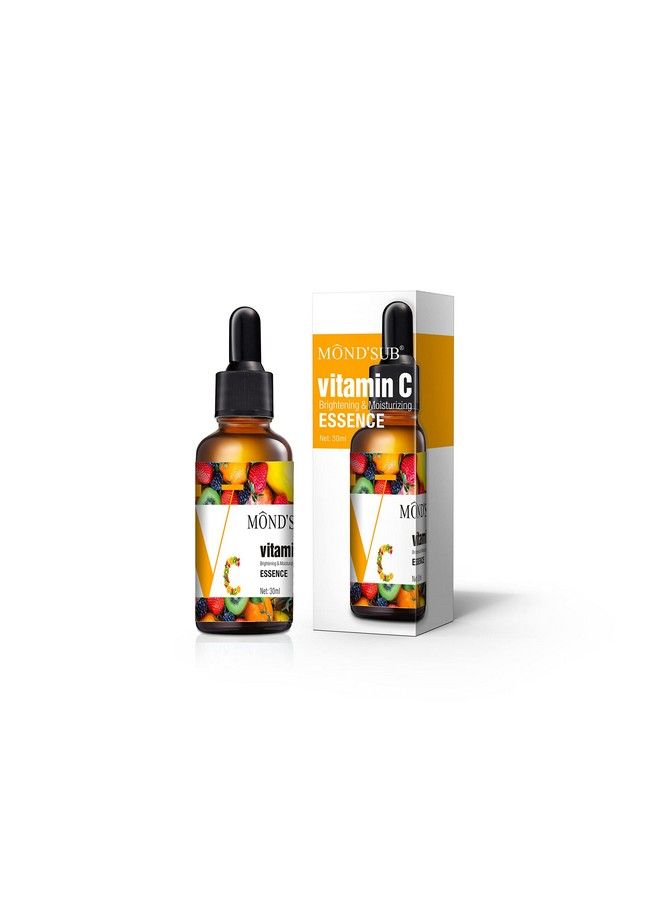 MOND'SUB Vitamin C Face Serum With 3O Ethyl Ascorbic Acid Vitamin D And Hyaluronic Acid For Brightening Antiaging And Hyperpigmentation 30Ml - Image 1