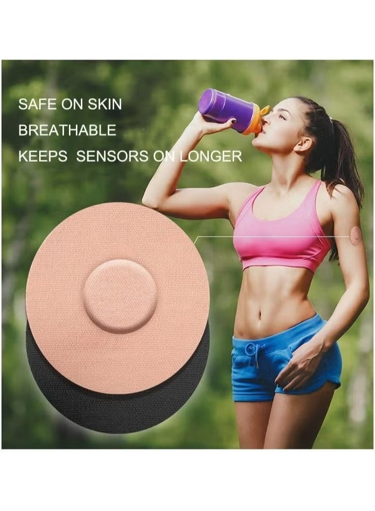 Generic 20 Pieces Adhesive Patches Breathable Sensor Patches Pre-Cut Adhesive Covers Shower Waterproof Tape  - Image 5
