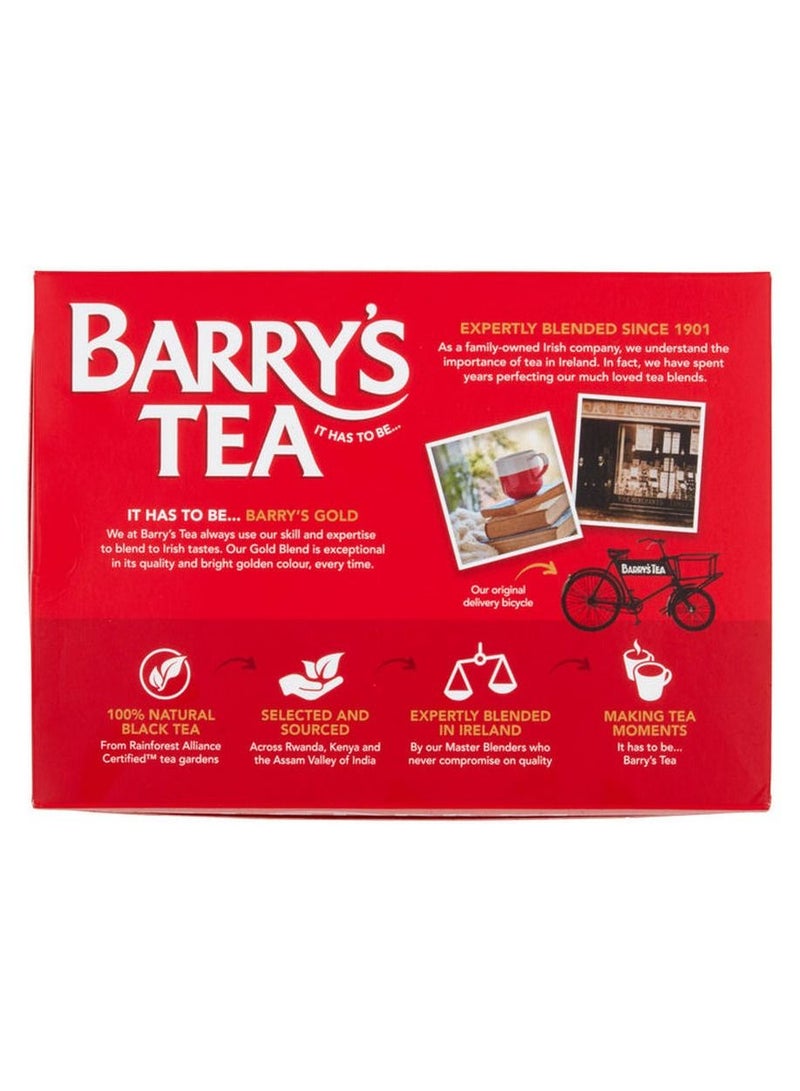 BARRY'S TEA Gold Blend 80 Tea Bags - Image 4