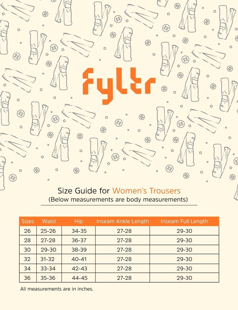 FYLTR Women's Classic Wide Leg Trousers with Side Button-up Design | Mid-Rise | Trouser Pants for Women (Cocoa Brown,32) - Image 5