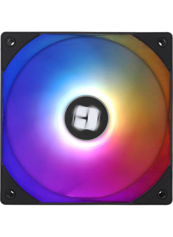 Thermalright Thermalright Tl-C12Rb V2 Black Argb 12Cm Case Fan, Reverse Airflow, Rgb Fan, 4-Pin Pwm Speed-Adjustable Fan - Image 3