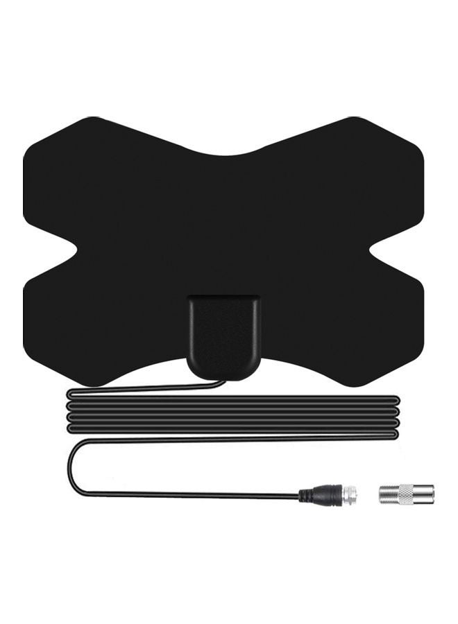 NIBEMINENT High Gain Digital TV Antenna V9071-V Black  - Image 1