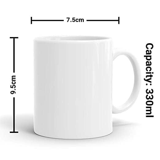 Gift Arcadia Arcadia Rakhi Lumba Gift Set for Brother and Bhabhi - Coffee Mugs 330ml Combo - Ceramic Cup for Rakhi Gifts (Combo-3) - Image 5