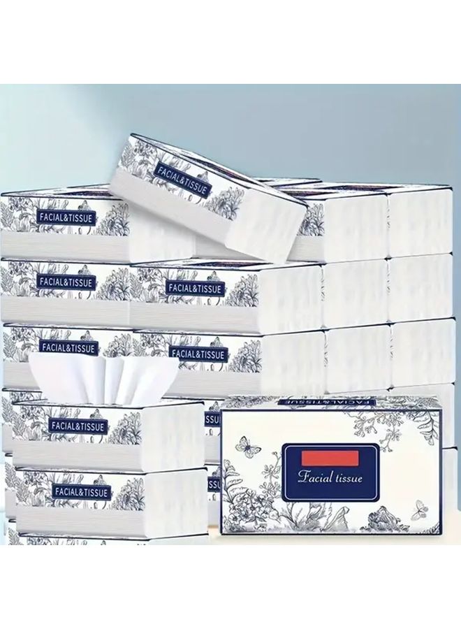 Ultra Soft 4 Ply Facial Tissues 250 Sheets Per Pack 1 Bag Dye Free Paper Towels - Image 2