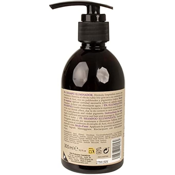 Tahe ORGANIC CARE LUMINOUS SHAMPOO 300ML - Image 3