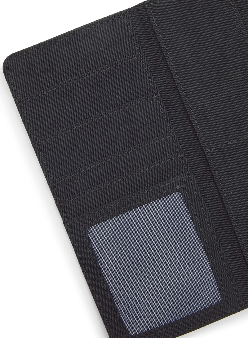 kipling Black Noir Money Land Large Female Wallet - Black Noir  | Best Price UAE