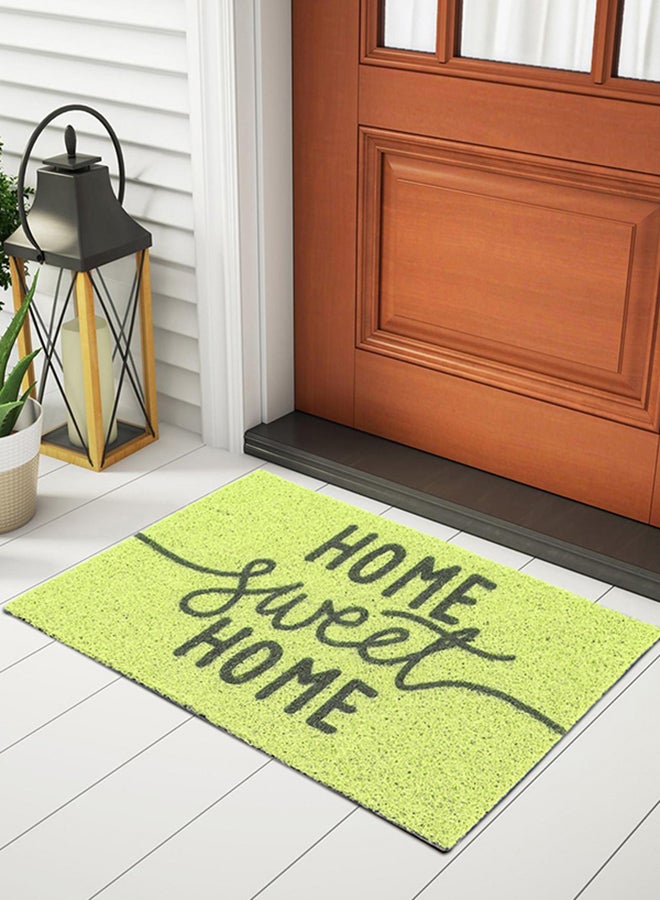 ستيتس Status Contract Anti Slip Front Door PVC Mat | (38 x 58 cm) Living Room Rug for Entrance Doors PVC Floor Mats for Home (Smile2) - Image 1