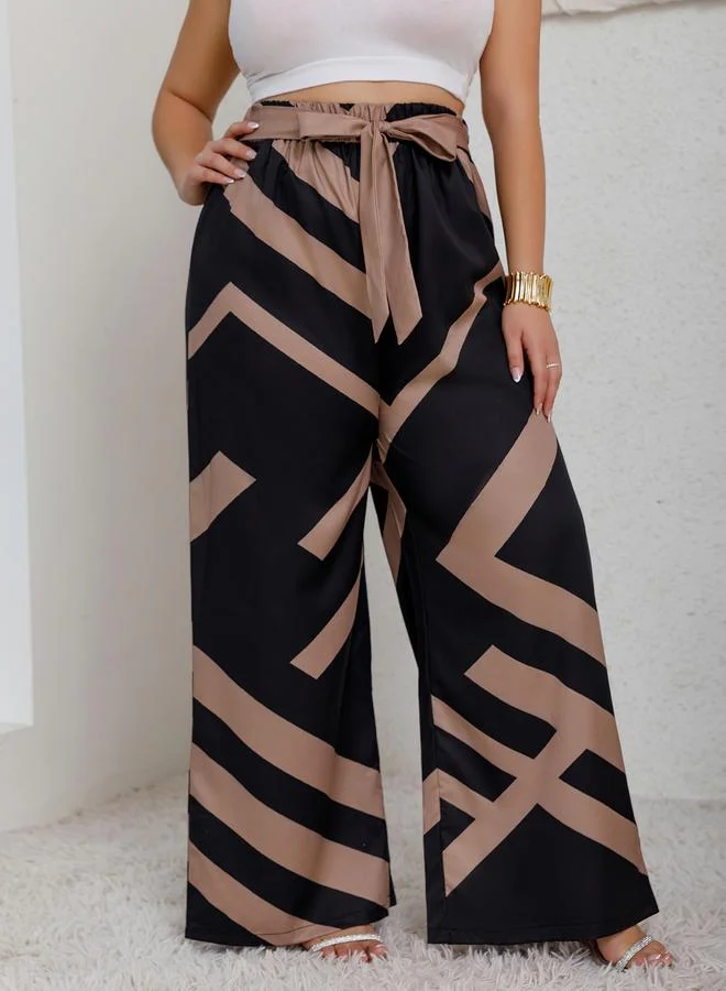 Take Two Take Two Plus Size Wide Leg Palazzo Pants