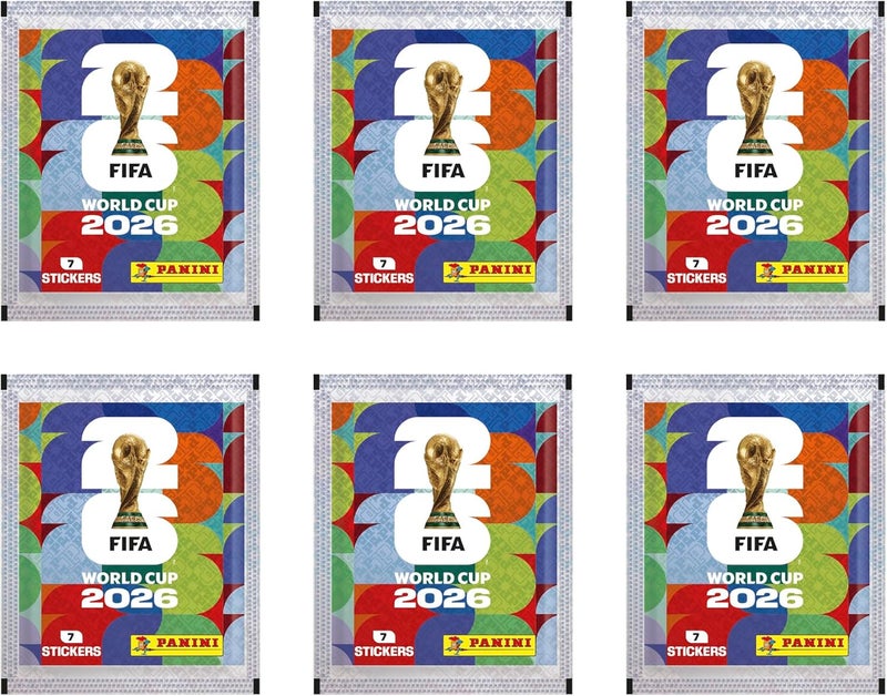 بانيني حزمة متعددة من ملصقات كأس العالم FIFA 2026 ثابت ولا ينقلب عند وضعه - Image 2