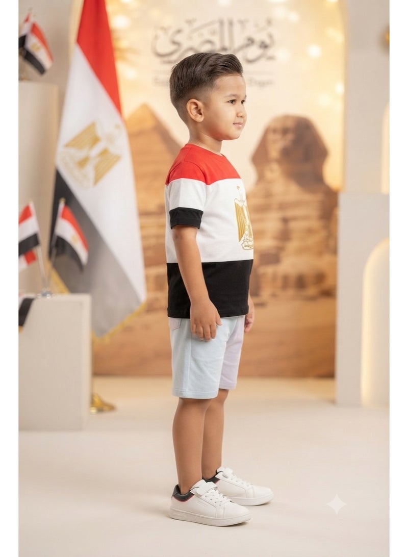Daniel تي شيرت علم مصر - ملابس وطنية - Image 3
