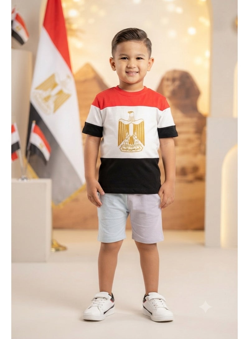 Daniel تي شيرت علم مصر - ملابس وطنية - Image 4