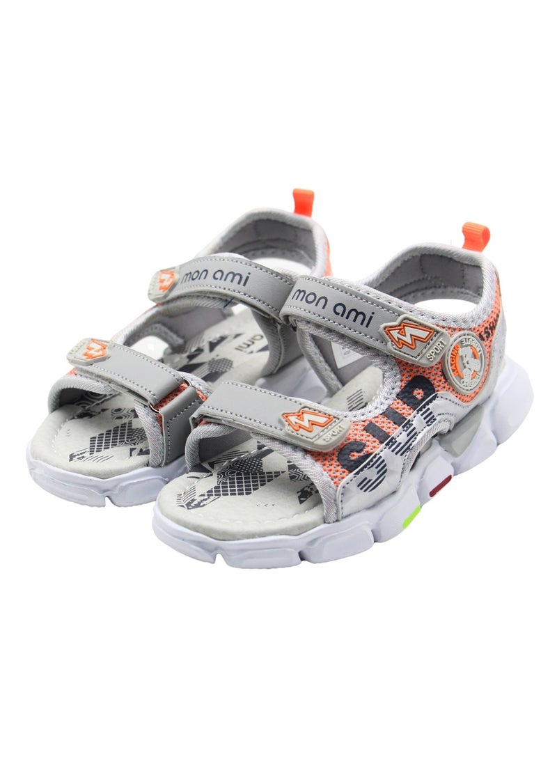 Monami Boys and Kids Sandals | Soft Bottom, Velcro Strap Children Sports Sandals Unisex - Summer Baby Boy Sandals for Beach, Outdoor & Seaside | Casual Sandals for Toddler Girls, Boys & Kids  - Image 3