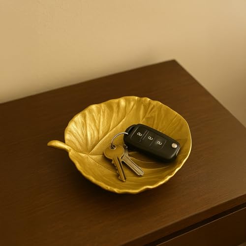 MARKET 99 Glossy Golden Aluminium Tabletop Bowl | Decorative Ribbed Centerpiece for Dining Table & Living Room | Stylish Washable Home Accent for Gifting and Elegant Modern Décor - Image 5