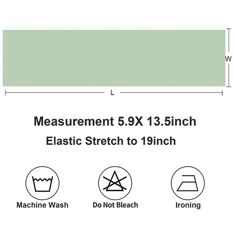 Gankar 50pcs Sage Green Chair Sashes for Wedding Ceremony  Elastic Chair Bands Bows for Party Banquet Theme Hotel Restaurant Event Decorations  50 Pieces  Sage Green - Image 5