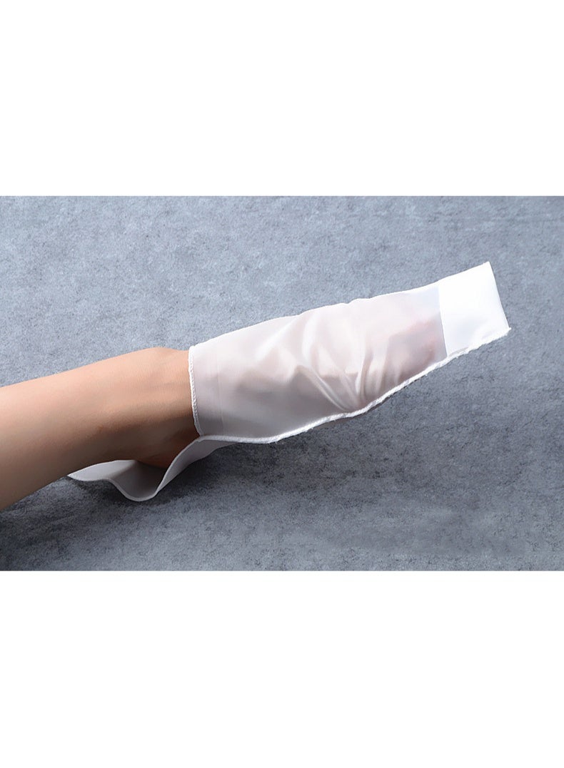 مساعد جوارب الضغط المفتوحة - أداة سهلة للانزلاق لمساعدة كبار السن، المعوقين، الحوامل، 2 قطعة، أبيض - Image 5