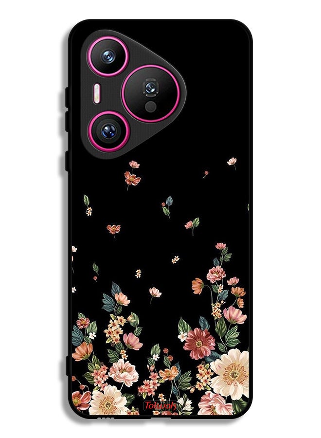 Tolwak Huawei Pura 70 Protective Case Cover Small Flowers In Bottom - Image 1