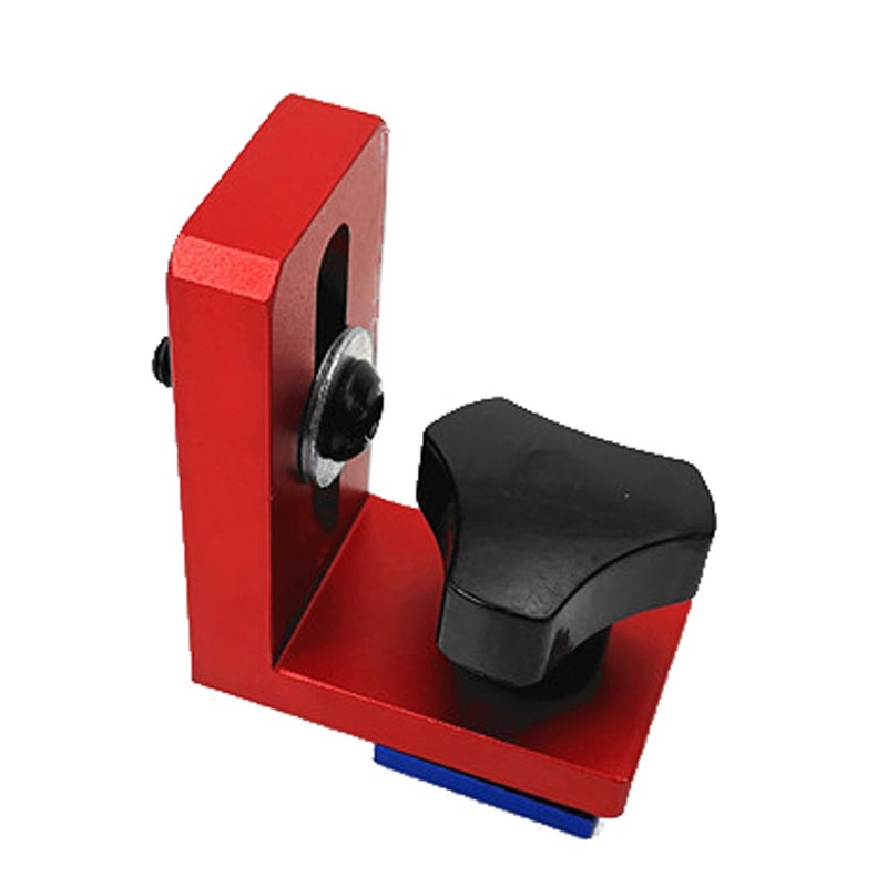 Fixed T-Slot Miter Track Stop Locator Sliding Brackets Woodworking Rail Retainer Chute Backing Connector Wood Working Tool - Image 1