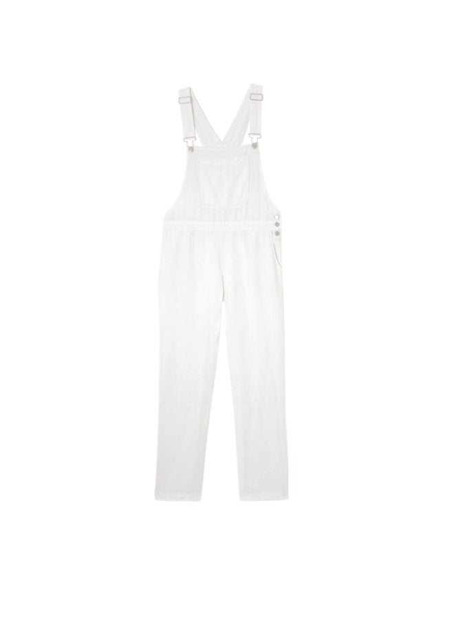 promod - Linen dungarees - Image 1