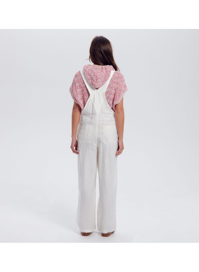 promod - Linen dungarees - Image 1