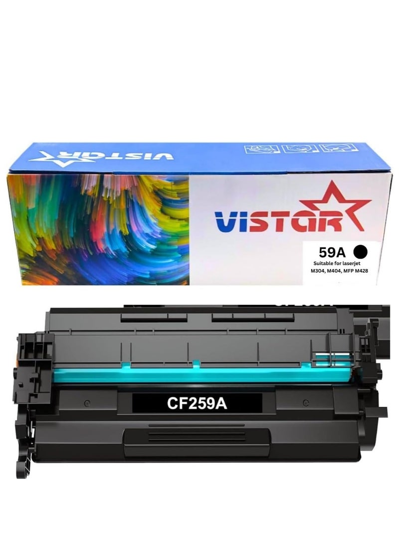 خرطوشة حبر فيستار 59A متوافقة مع طابعات M304 وM404 وMFP M428 - إنتاجية عالية | جودة ممتازة