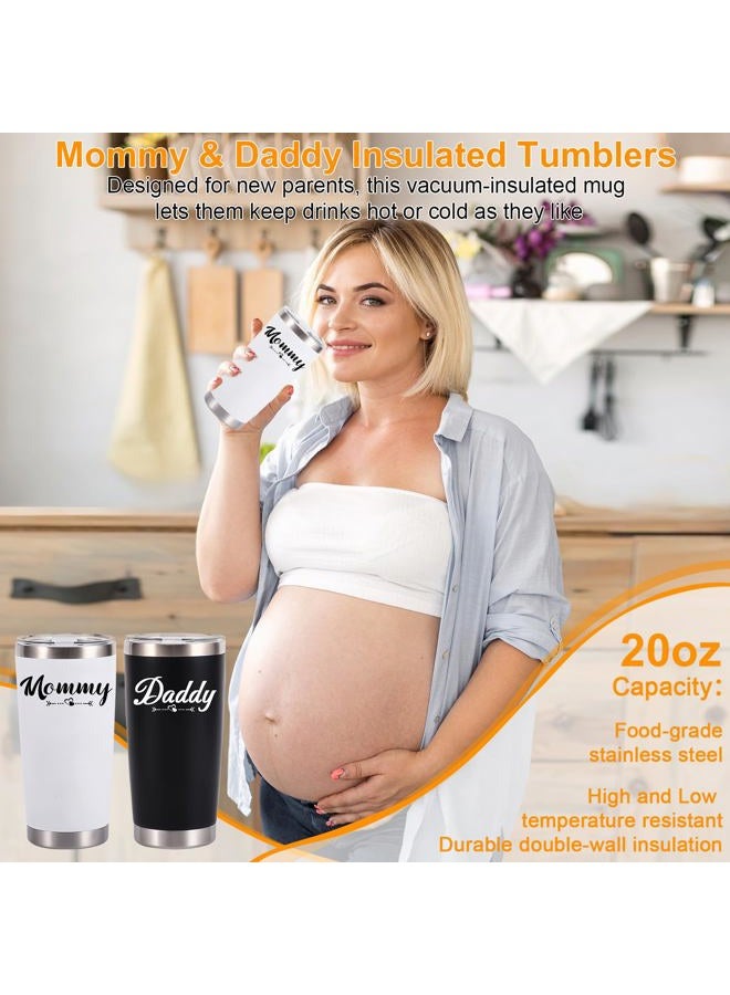 AYWOHA New Mom Gifts for Women, 12PCS Baby Shower Gifts, Top Pregnancy Gifts for New Parents Gender Reveal Gifts with 20oz Insulated Tumblers for First Time Moms, Expecting Parents to Be, Newborn Baby Gifts - Image 2