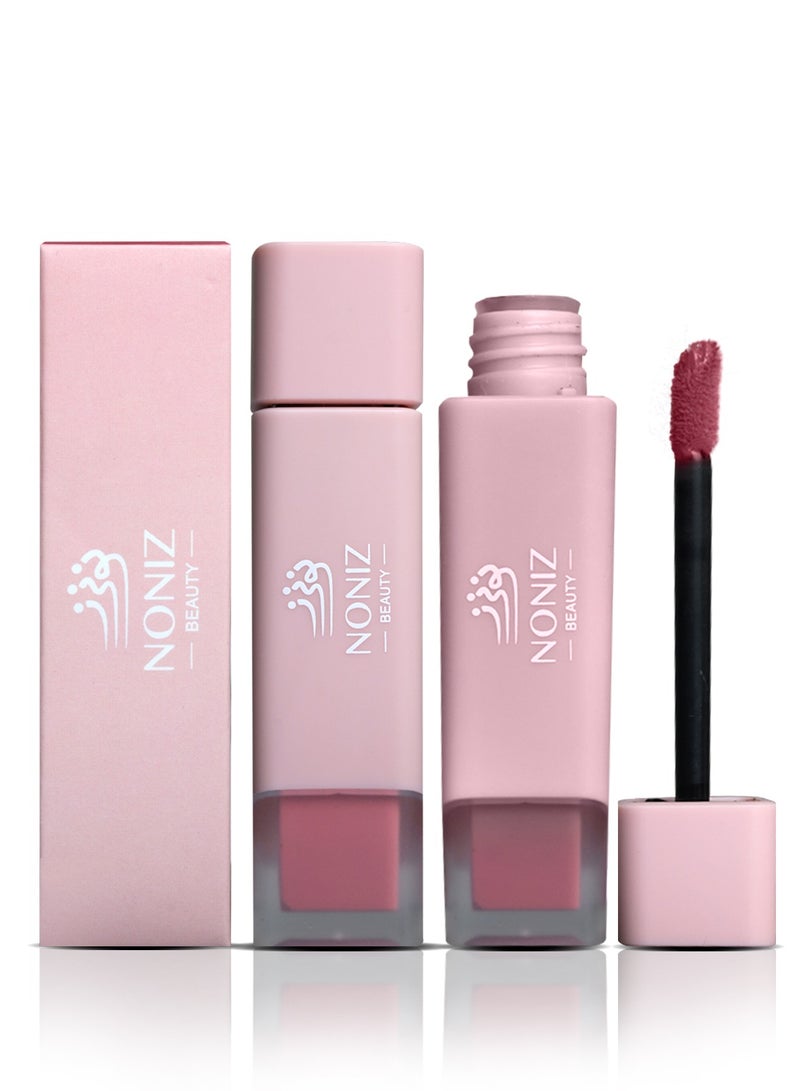 NONIZ BEAUTY Liquid Blush - Soft Dewy Face Blush - Long Lasting Cheek Tint - Natural-Looking Matte Blush for Cheeks - Cream Blush - Vegan and Cruelty-Free - Smudge Proof (Peach) - Image 1