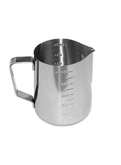Generic Stainless Steel Milk Frothing Pitcher Espresso Steaming Jug for Coffee Cappuccino Latte Art 550ml ‎  - Image 2