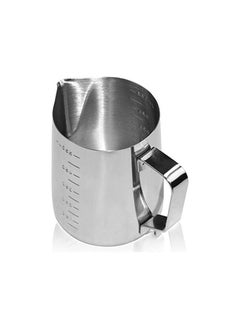 Generic Stainless Steel Milk Frothing Pitcher Espresso Steaming Jug for Coffee Cappuccino Latte Art 550ml ‎  - Image 5