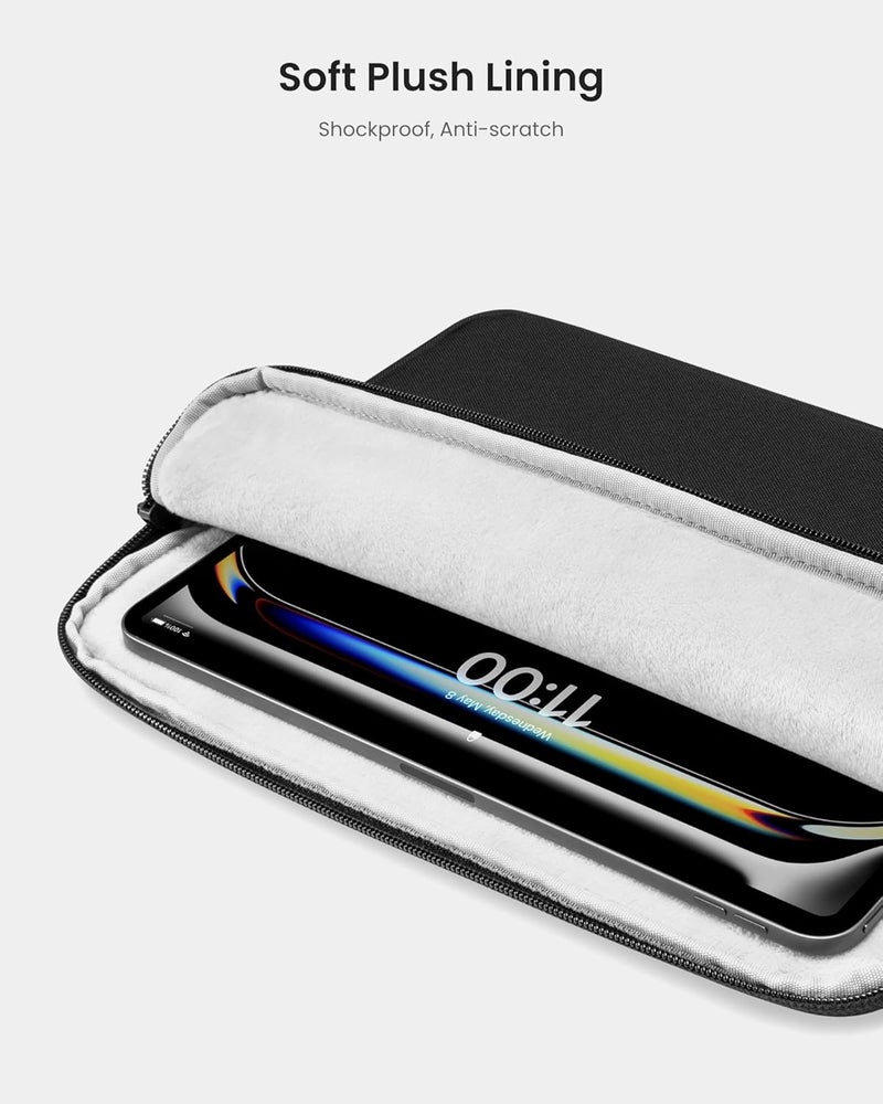 Tomtoc 11 Inch Tablet Case Sleeve for 2025 iPad Pro M5/M4, iPad (A16), Air M3&M2 2024, Galaxy Tab S10/A10+, Fits Magic Keyboard and Smart Keyboard Folio - Image 3