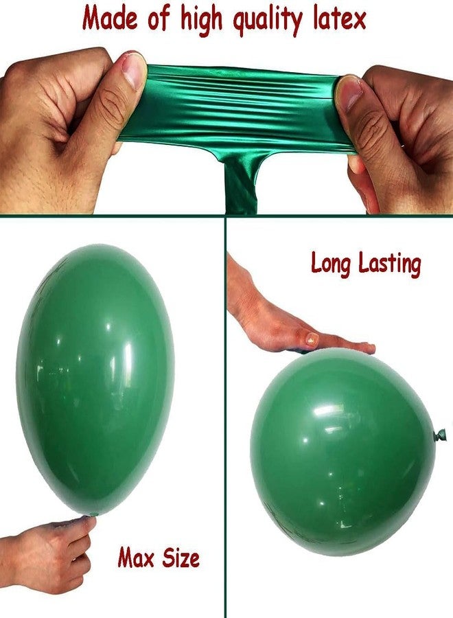 Cangfort Christmas Confetti Latex Balloons Set, 50PCS 12 Inch Red Green Gold Confetti Balloon Kit for Christmas Grinch Birthday Party Decoration Supplies - Image 3