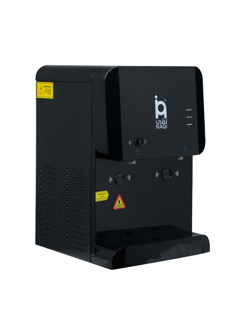 NAQI Smart Water Dispenser – Black, Hot & Cold Water Cooler, Self-Filling, Child Safety & Smart Pump - Image 3