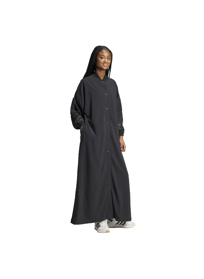Adidas Adidas W Fi 3S Coverup Black Coat Jackets For Women