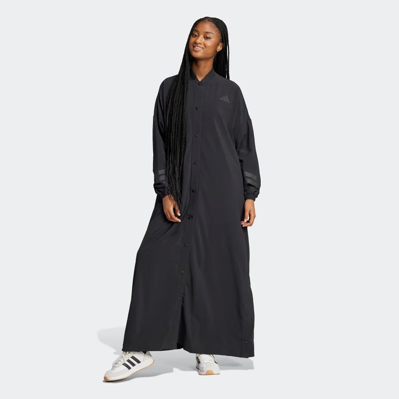 adidas جاكيت نسائي أديداس أسود