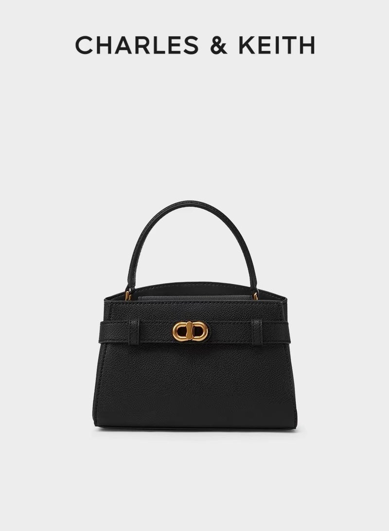 Charles & Keith Metal Buckle Strap Tote Shoulder Bag camera bag - Image 1