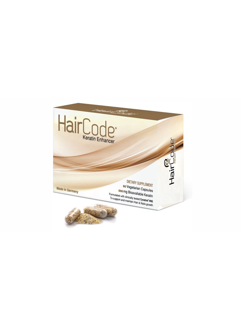 HAIRCODE KERATIN ENHANCER CAPSULE 60'S - Image 1