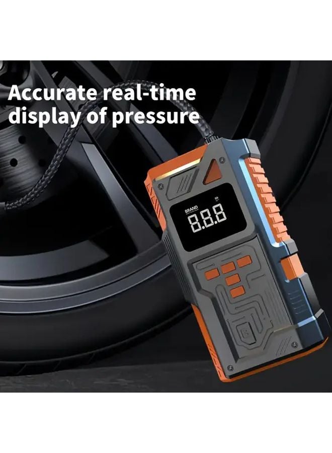 High Power Inflator Integrated Machine 7 in 1 Jump Starter with 150PSI Tire Inflator - Image 5