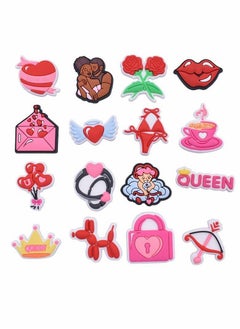 Excefore Croc Charms 16 Pcs Shoe Decoration Charms Crocs Pins Crocs Accessories  - Image 4