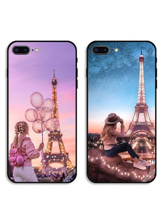 Two Cases For Apple iPhone 8 Plus Protective Covers Cute Girl and Eiffel Tower - pzsku/Z9E9CBE517B55B2AB923BZ/45/1747133706/b2652d25-d88e-4afe-b828-e422b3fc1ef5