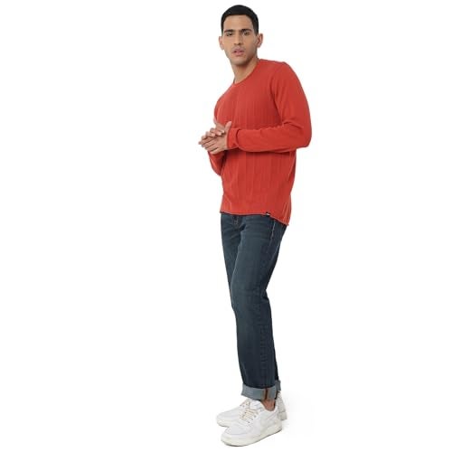 Spykar Mid Rise Comfort Fit Blue Jeans for Men (Size: 38)-MDRC2BC021-Dark Blue - Image 5