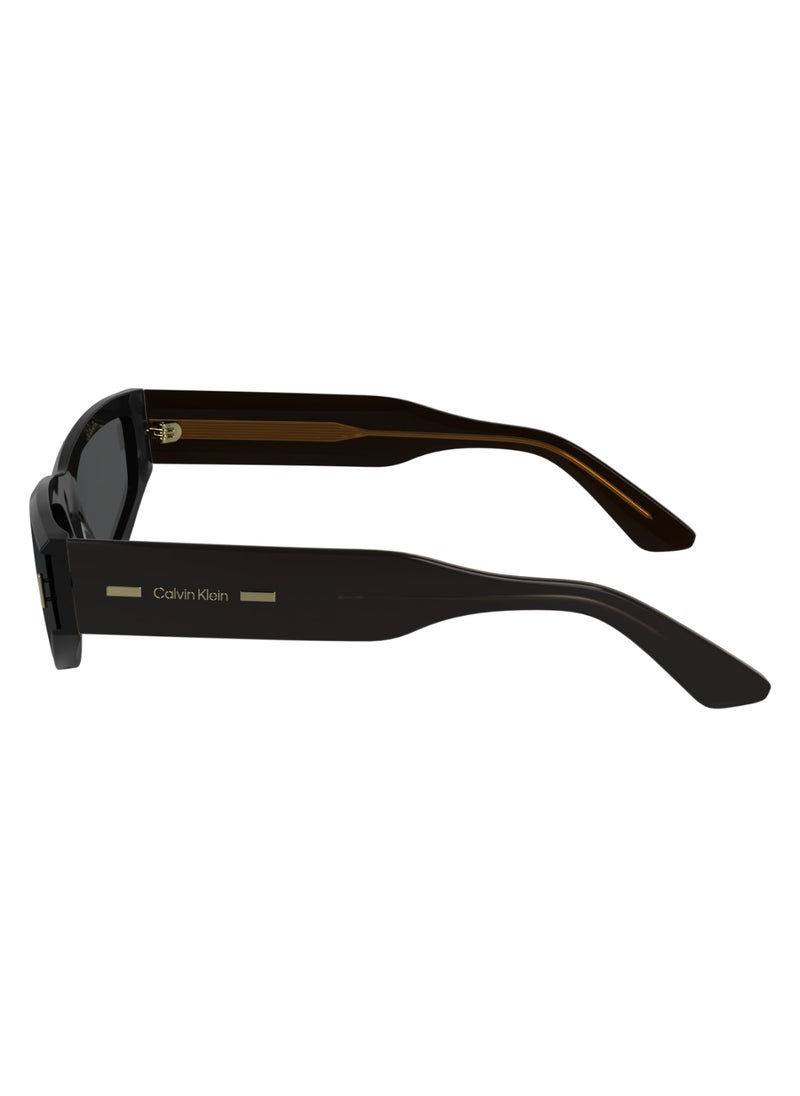 CALVIN KLEIN FULL RIM ACETATE ACETATE CALVIN KLEIN SUN CK24534S 5419 (001) BLACK  - Image 4