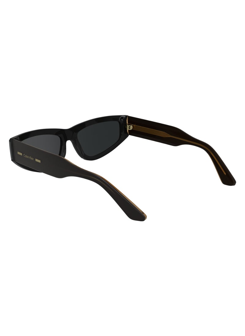 CALVIN KLEIN FULL RIM ACETATE ACETATE CALVIN KLEIN SUN CK24534S 5419 (001) BLACK  - Image 5