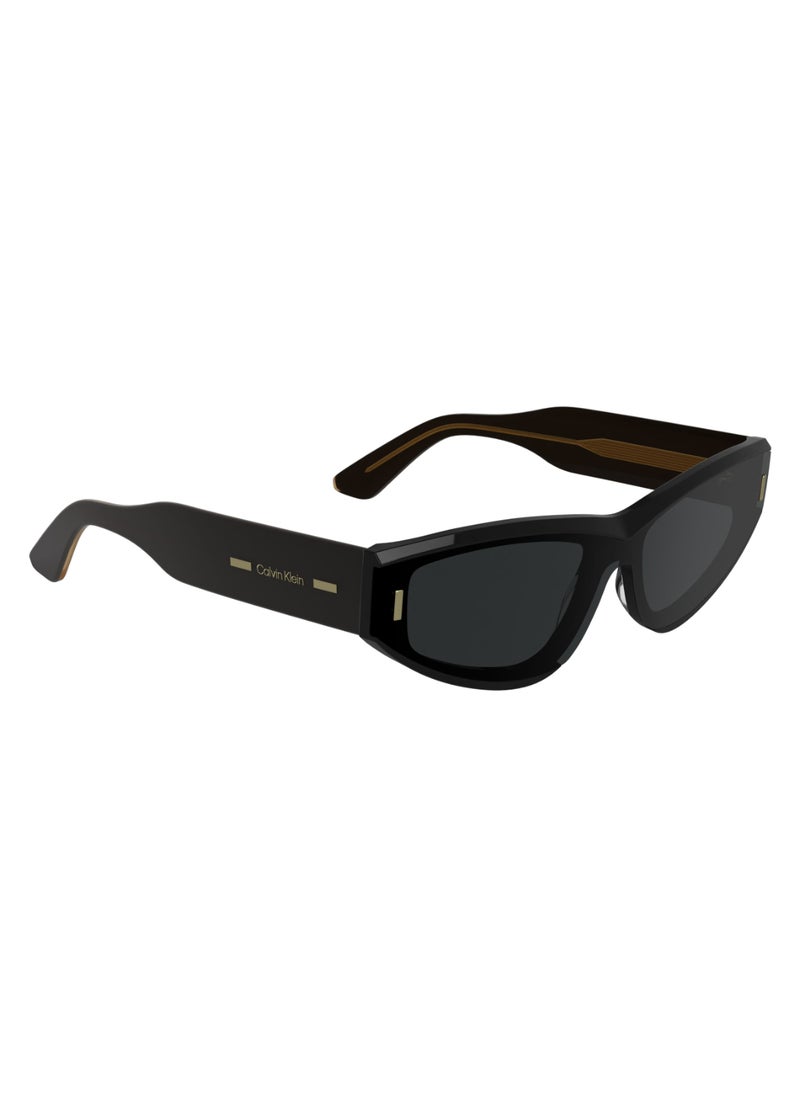 CALVIN KLEIN FULL RIM ACETATE ACETATE CALVIN KLEIN SUN CK24534S 5419 (001) BLACK  - Image 3
