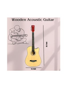 Megarya 38 Natural Acoustic Guitar Combo  - Image 4