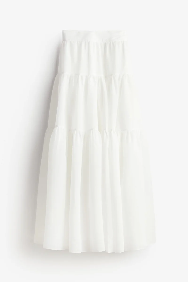 H&M Tiered maxi skirt