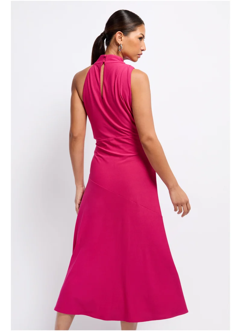 ليتل مسترس Draped Neck Detail Midaxi Dress