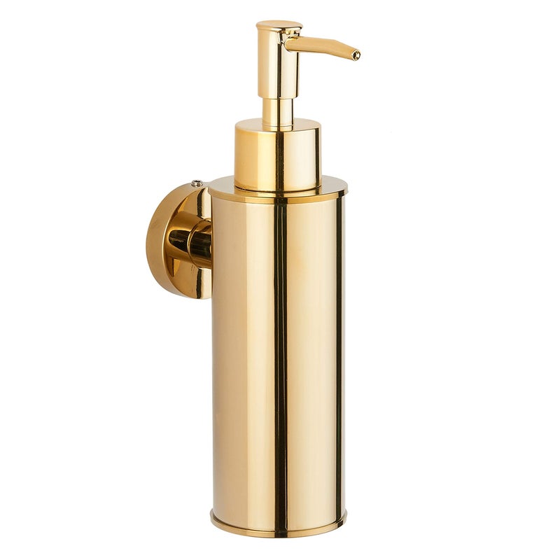 BGL wall mounted 304 stainless steel soap dispenser for decor Round Gold